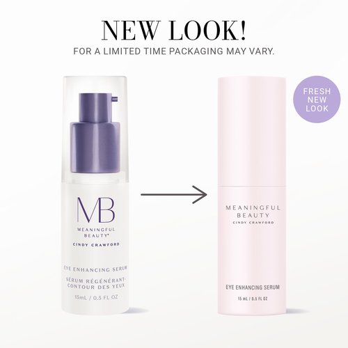 Meaningful Beauty Eye Enhancing Serum Anti-Wrinkle Hydrating Formula, 0.5 Fl Oz