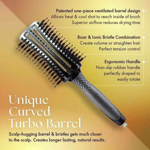 Olivia Garden ThermoVent Combo Brush 3-pc box deal containing VCO-36, VCO-46, VCO-56