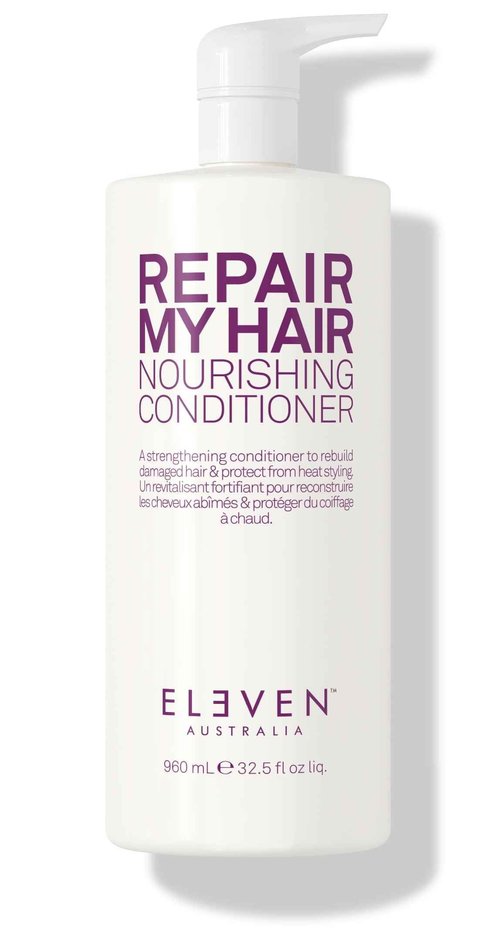 ELEVEN AUSTRALIA Repair My Hair Conditioner for Women & Men - Hydrating Conditioner for Dry & Damaged Hair, Adds Shine, Protects from Heat, Nourishing, Color Safe, Sulfate & Paraben Free - 32.5 fl oz