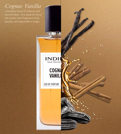 INDIRA Cognac Vanilla - Eau De Parfum - Warm Gourmand - Unisex - 100 ML / 3.4 FL OZ - Spray