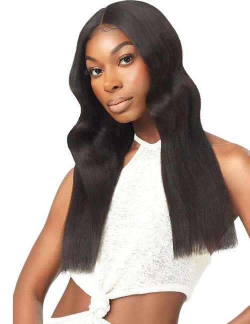 Outre 100% Remi Human Weaving Hair Mylk Yaki 2-PACKS (12", 1)