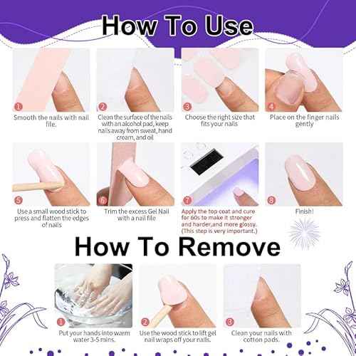 DANNEASY 24 Pieces Halloween Semi Cured Gel Nail Strips Glow in The Dark Gel Nail Stickers Full Nail Wraps Spider Web Bat Skeleton Manicure Design with Nail File, Cuticle Stick, Prep Pads