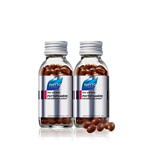 PHYTO Phytophanère 100% Natural Hair Loss Thinning Dietary Supplement, 4-Month Supply