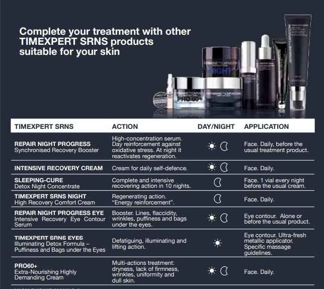 Germaine de Capuccini - Timexpert SRNS Eyes Illuminating Detox Cream - Illuminating Detox Formula - Against Puffiness and Bags Under the Eyes - 0.5 oz