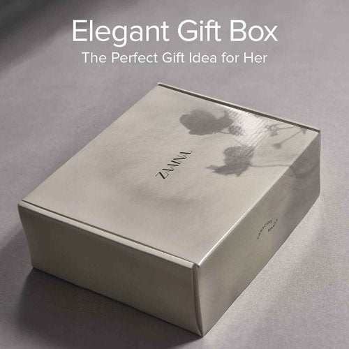 ZAAINA Wellness Spa Kit - Christmas Holiday Gift Basket for Women, Relaxing Spa Gifts for Her, Self Care Kit for Mom Wife Friend, Pampering Home Spa Package, Birthday Gifts for Women, Holiday Spa Day