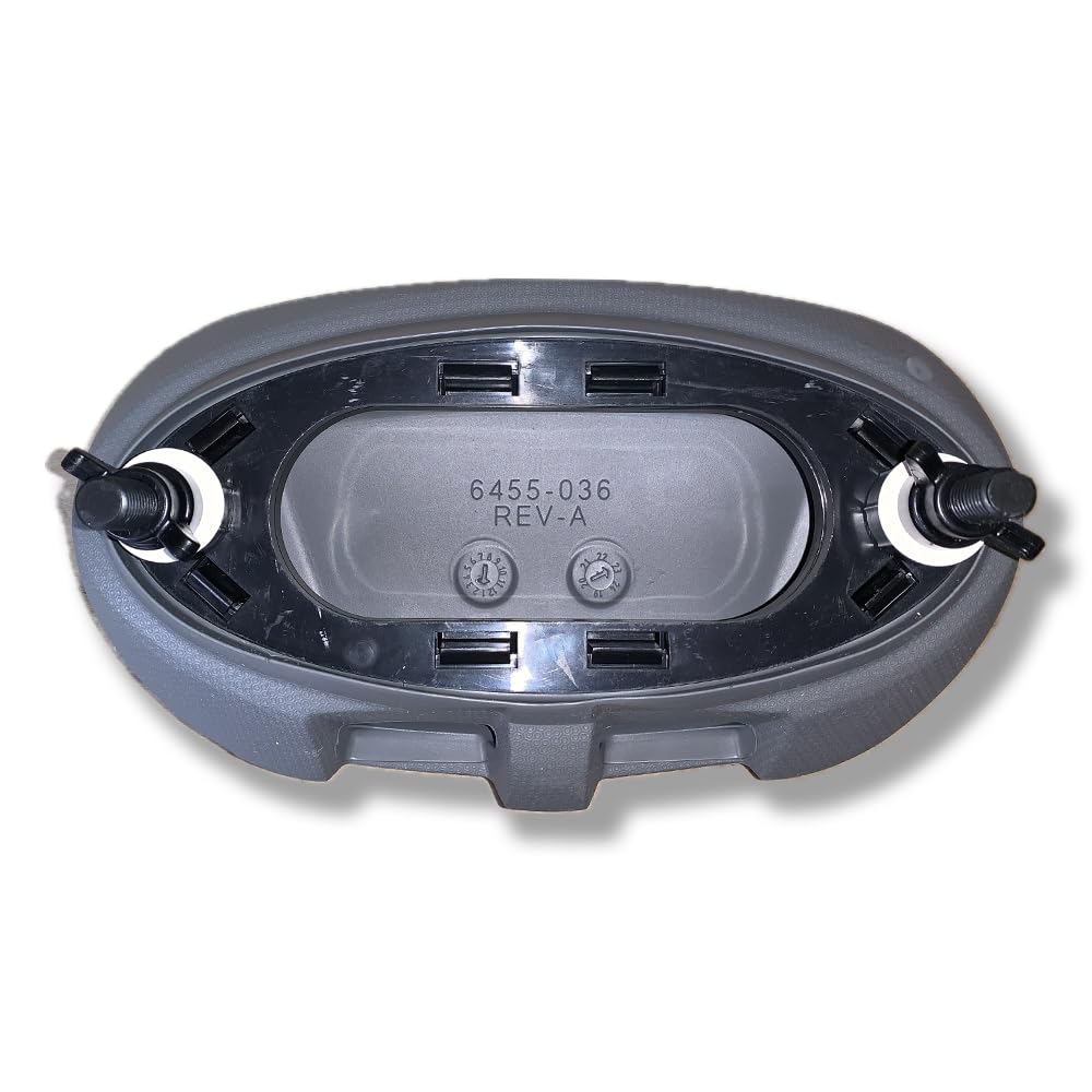 Jacuzzi 2472-014 J300™ HYDROSOOTHE™ Massage Pillow (Front-Removable), Grey