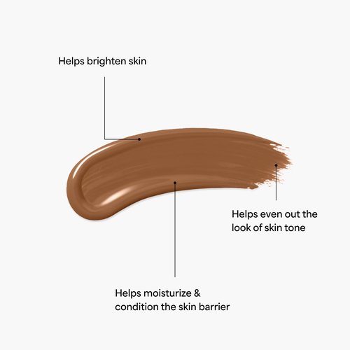 TULA Skin Care Radiant Skin Brightening Serum Skin Tint SPF-Facial Sunscreen Provides Broad Spectrum SPF 30 Protection, Tinted, Serum-Light Formula Brightens and Evens Skin-Shade 24, 1.0 fl oz.