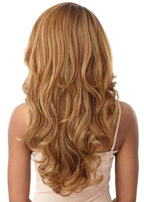 Outre Perfect Hair Line Synthetic 13x6 Faux Scalp Lace Front Wig - JULIANNE 24 (DR4/GDNHNBL)