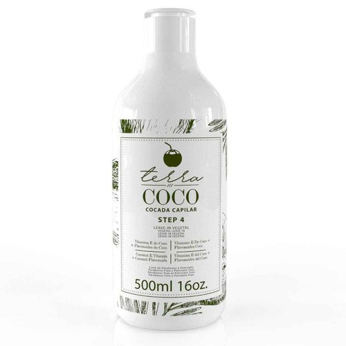 YBERA PARIS Terra Coco Cocada Capilar | Vegan | Moisturizes and Nourishes Leave-in | Ideal for Extremely Dry and Worn Hair Damaged by Sun or Chemicals| Removes Dead Cells | 16.0 Oz