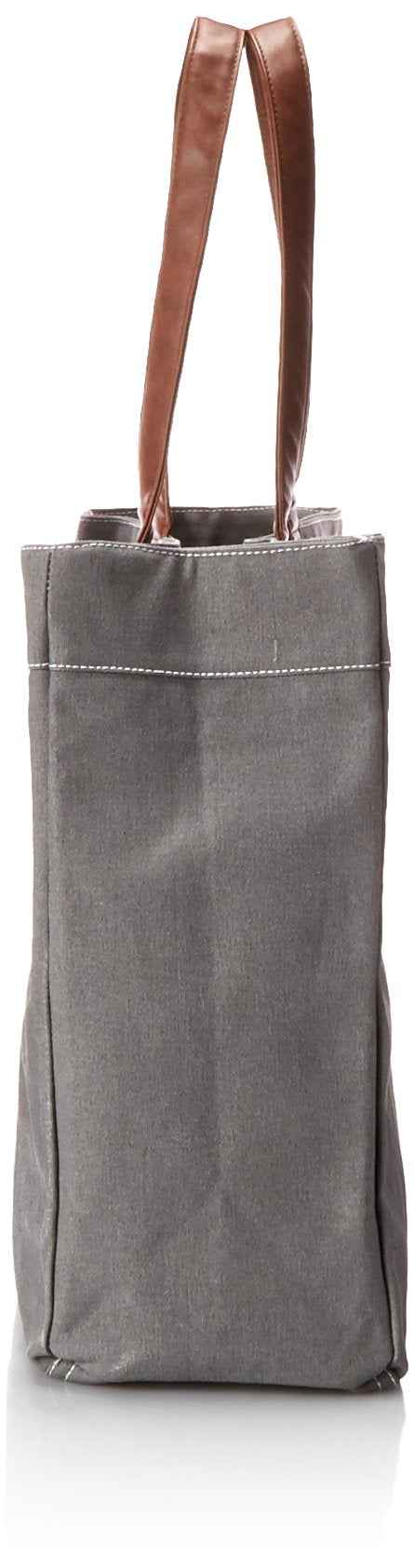 maika Recycled Canvas Carryall Tote Bag, Waxed Ash