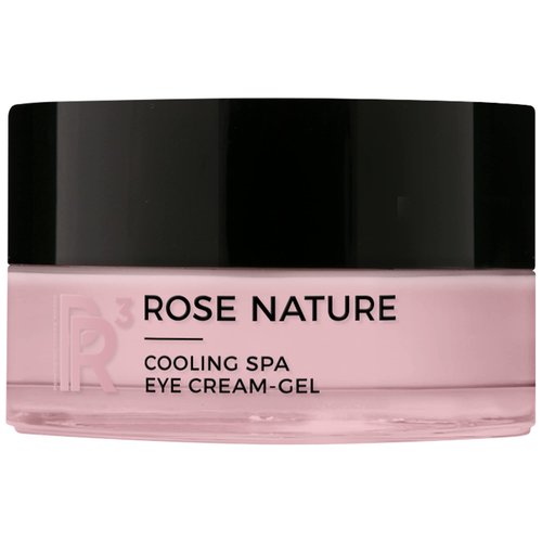 ANNEMARIE BÖRLIND ROSE NATURE Cooling Spa Eye Cream-Gel (0.50 Fl Oz) - Plumps up wrinkles caused by tiredness, PR3 rose complex reduces the effects of blue light, vegan
