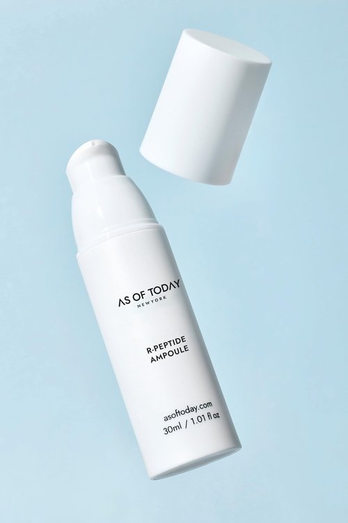 AS OF TODAY R-Peptide Ampoule/Serum | 1% Peptide Anti-Aging Serum | Hydrating Hyaluronic Acid & Vitamin E | Firming, Wrinkles & Deep Moisture | Clean Beauty | Clinically Proven |1 fl oz