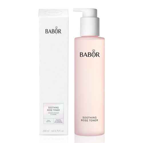 BABOR Soothing Rose Toner & Refining Enzyme Vitamin C Cleanser Bundle
