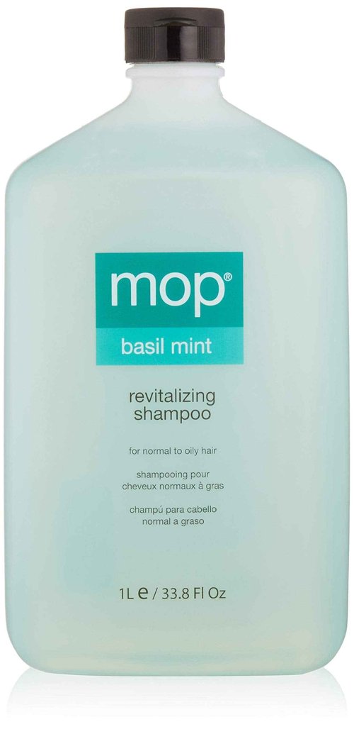 MOP Revitalizing Shampoo, Basil Mint, 33.8 Fl Oz