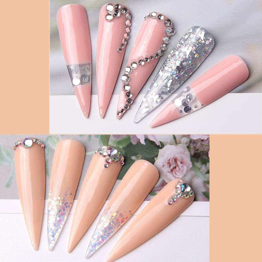 Makartt Poly Nail Extension Gel, 15ML Nude Nature with Pink JD700 Professional Nail Drill Machine Bundle