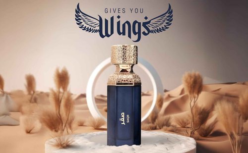 Amazing Creation Saqr Eau de Parfum for Men, 3.4 fl oz / 100ml