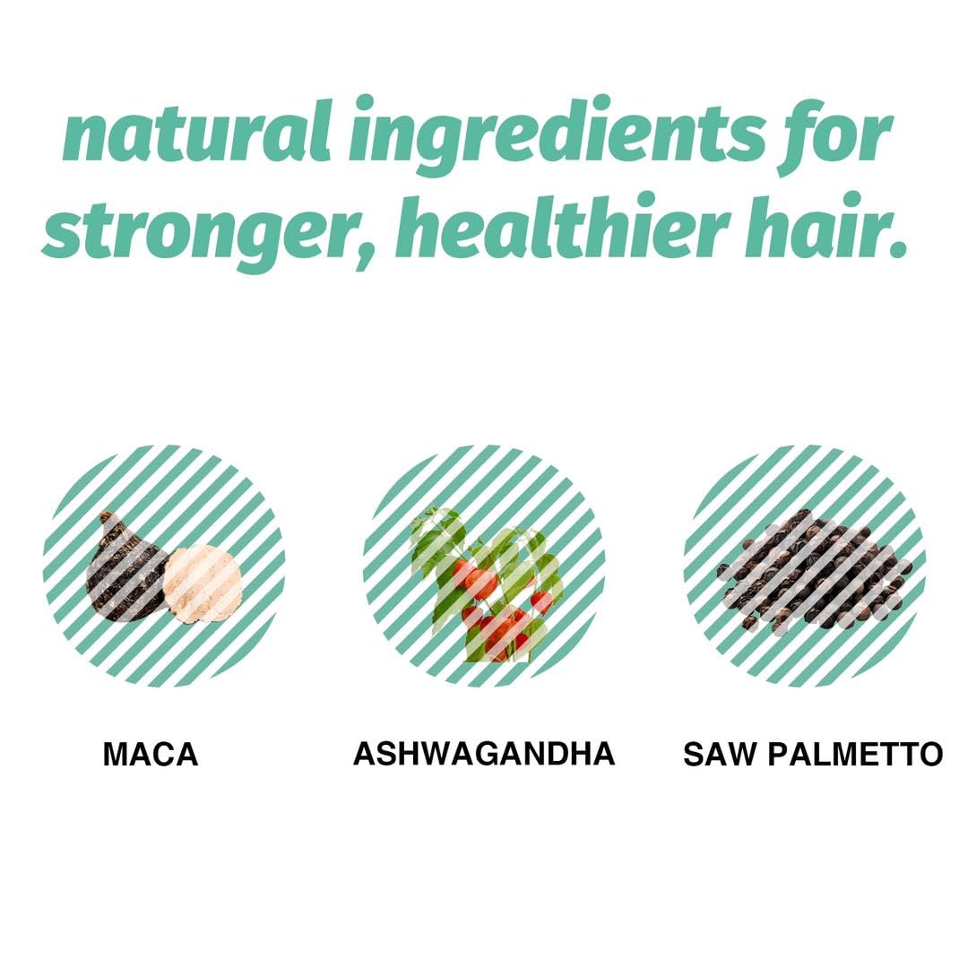 Novtrix Hair Growth Nutraceutical – Biotin, Marine Collagen & Herbal Synergen Complex – Drug‑Free Support for Thicker, Fuller Hair & Balanced Hormones for Men & Women – 120 Capsules