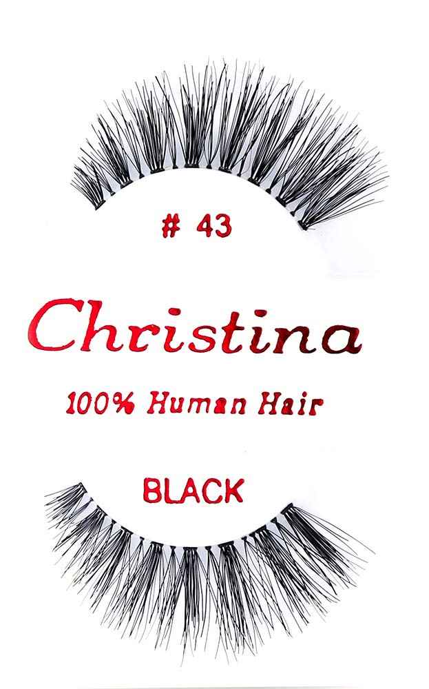 36 Packs Eyelashes - #43 by Christina