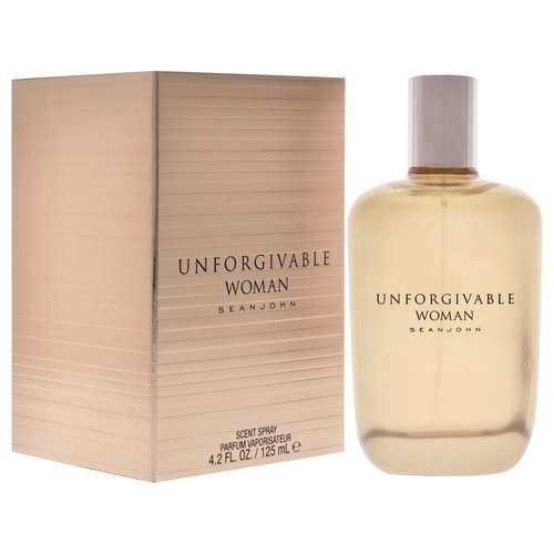 Sean John Unforgivable Woman For Women Parfum Spray, 4.2-Ounces (Pack of 2)
