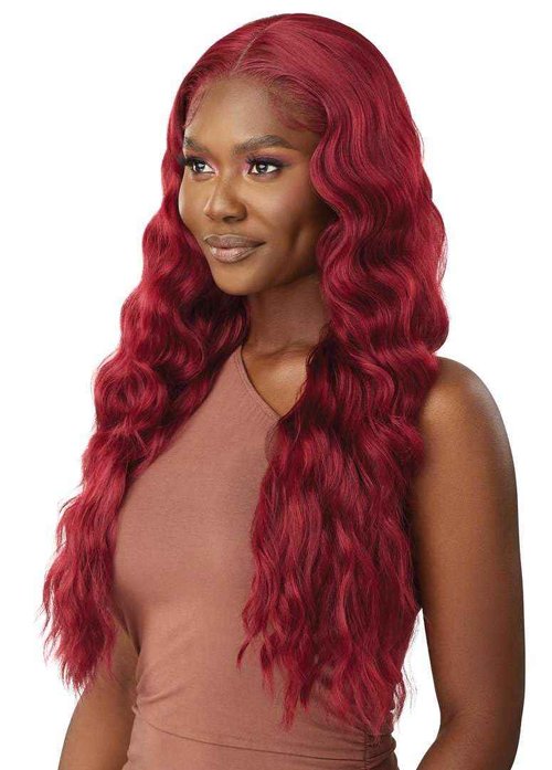 Outre Lace Front Wig - Melted Hairline - Joss (DRST HONEY BROWN)