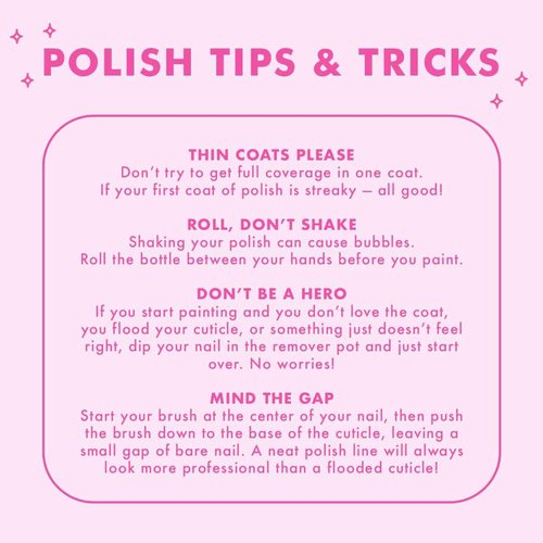 Olive & June Long Lasting Nail Polish Set | Includes 6 Chip-Resistant Shades (Pink Goldfish, HD, Grateful & Kind, CCT, LD, CV) + Top Coat | Vegan, Cruelty-Free | Salon-Quality at Home