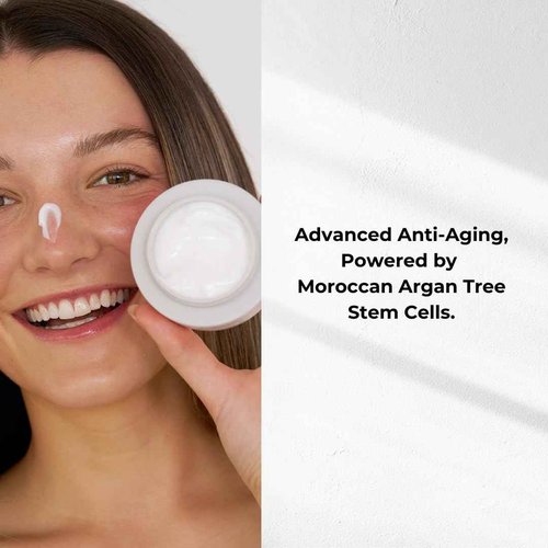 CELLVY Hydrating Korean Moisturizer w/Moroccan Argan Tree Stem Cells, Korean Taiwanese Skincare Stem Cell Face Cream w/Squalane & Antioxidants, Lightweight, Firms, Repairs & Boosts Collagen