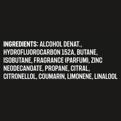 AXE Aluminum-Free Body Spray XL Apollo 12-Pack, 48H Odor Protection, 5.1 Fl Oz Ea