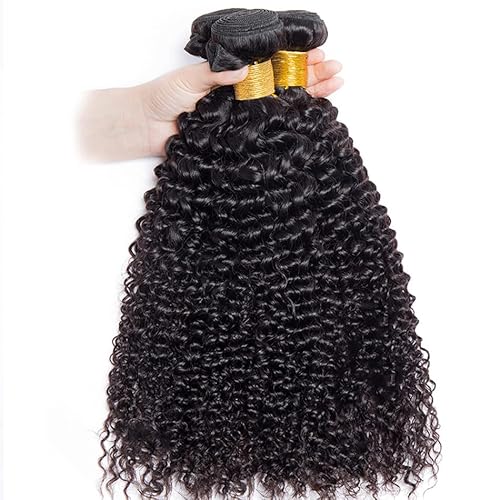 22 22 22 Inch Natura Black Color Water Wave Human Hair Bundles 8A Grade Unprocessed Brazilian Virgin Hair Wet And Wavy Bundles Human Hair Extensions
