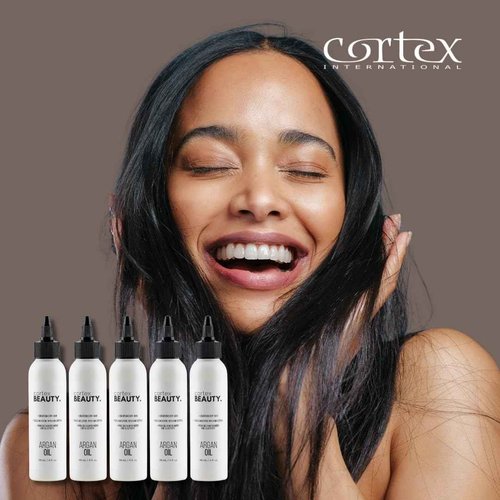 Cortex Professional Argan Oil Refill for Silky, Shiny Hair, Rejuvenates and Repairs Dry, Damaged Hair, Perfect for Cortex Straighteners- 4 oz,