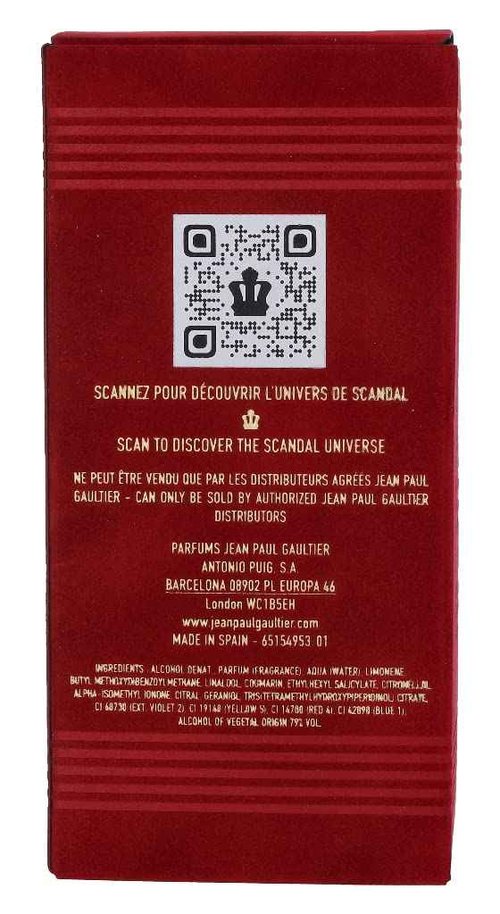 Scandal by Jean Paul Gualtier for Men 1.7 oz Eau de Toilette Spray