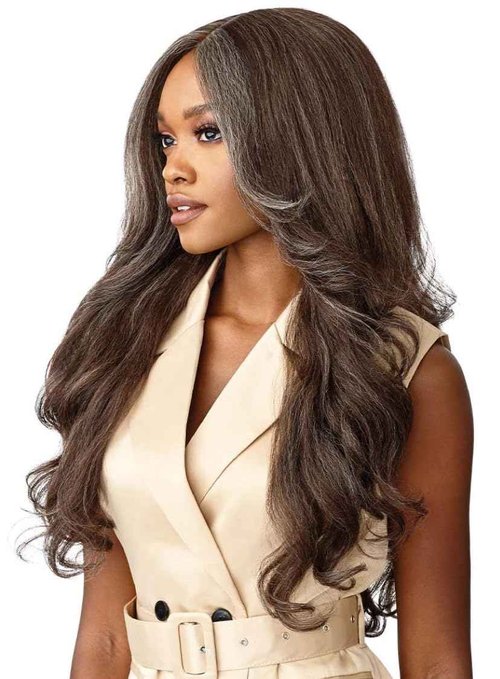 Outre Soft & Natural Synthetic Lace Front Wig - NEESHA 208 (FFMISSMOGR)