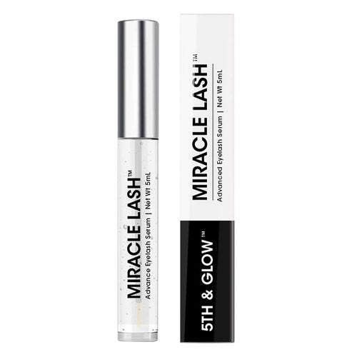 Miracle Lash - Serum for Eyelash Growth - Lash Enhancing Serum to Nourish, Hydrate & Strengthen Lashes – Helps Brittle, Damaged Lashes Look Thicker, Fuller & Longer – Gentle Formula
