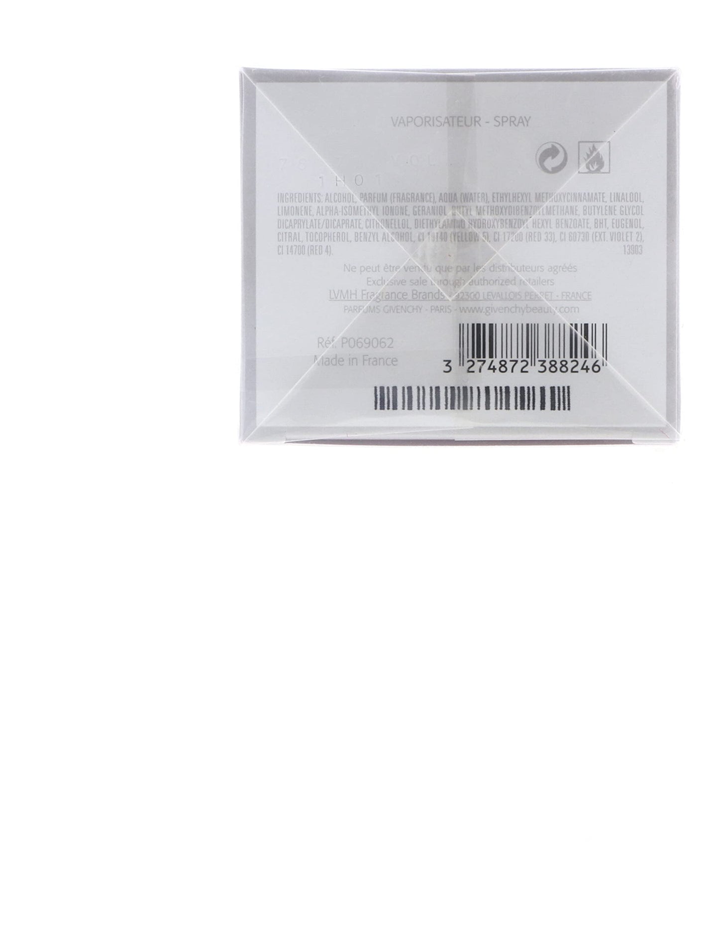 Givenchy L'interdit Eau De Toilette Spray For Women 2.6 Ounce