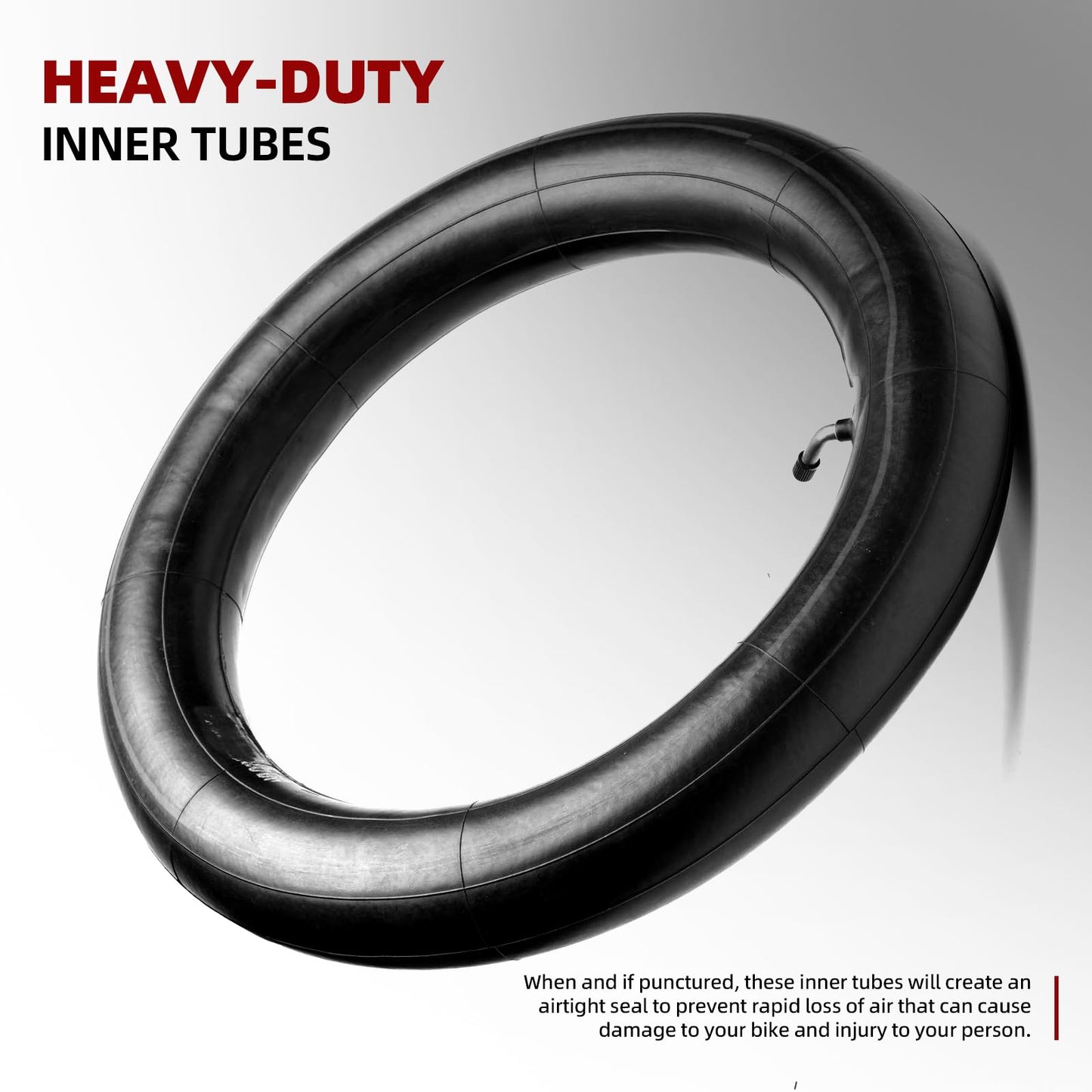 (2 Pack) AR-PRO 3.00/3.50-12" Exact Replacement Dirt Bike Inner Tubes with TR87 Bent Valve Stem - Highly Compatible with Honda CRF50/XR70, Kawasaki KLX 110, and Yamaha TTR90/TTR110