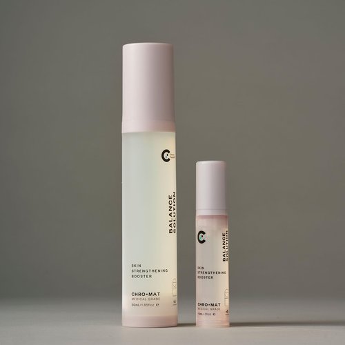 CHROMAT Balance Solution - 50mL - Hydrating Hyaluronic Acid Serum with Peptides - Face Serum for Dehydated Skin, Anti Aging Skin Care, Redness Relief, Oil Control, pH Balance