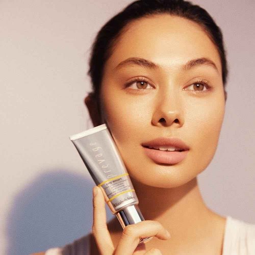 Elizabeth Arden Prevage City Smart Broad Spectrum SPF 50 Hydrating Shield, Anti Pollution Face Moisturizer with Idebenone 1.3 Fl Oz (Pack of 1)