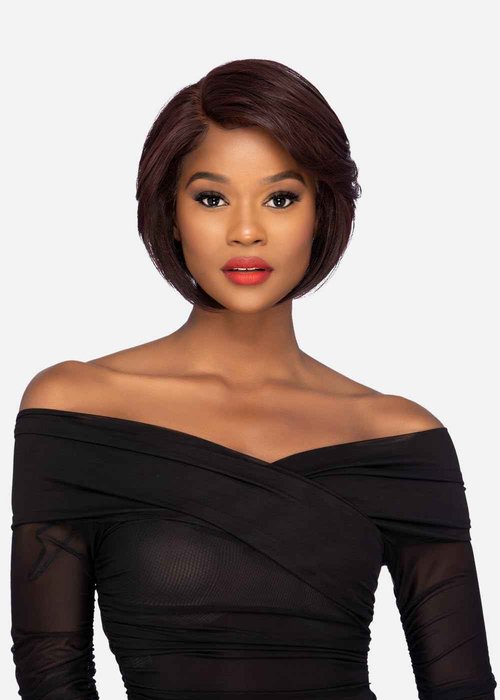 Vivica A. Fox LANIKAI, SYNTHETIC HAIR, Natural Baby Lace Wig, Color P2216, Piano Color, Light Brown, Platinum, Reddish Blonde Mixed