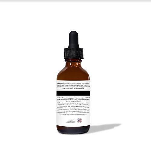 Tricho Labs Folliboost Hair Growth Serum - Natural-Based Formula w/Biotin & Peppermint Oil - Hair Care for Thicker & Fuller Hair - 2oz, 3-Pack