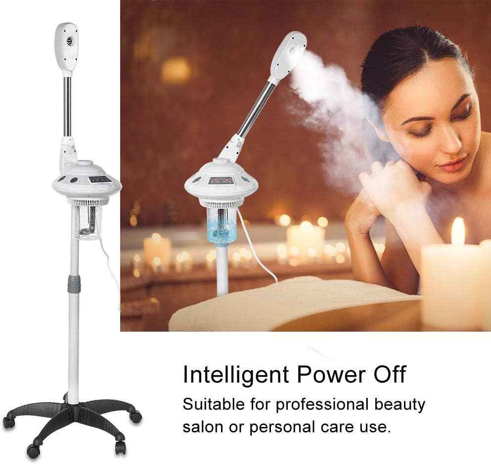 Professional Facial Steamer, Hot Mist Spray, Rocker Arm, Vaporizador Facial Steamer for Estheticians, Face Steamer for Deep Cleaning