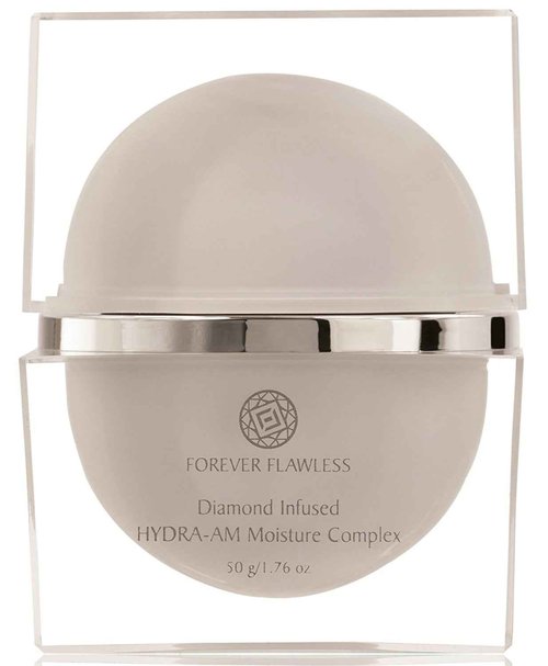 Forever Flawless HYDRA-AM Anti-Wrinkle Daily Moisturizer Cream. White Diamond Daily Moisturizer for Maximum Hydration and Flawless Look!