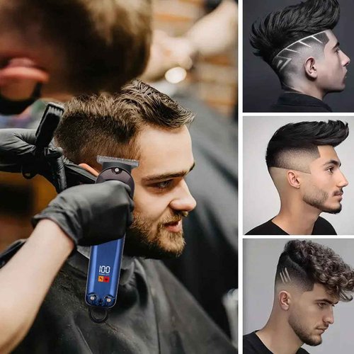 Electric Shaver for Men Electric Razor and Hair Clipper Trimmer for Men Rechargeable Shavers with Nose Trimmer Sideburns.