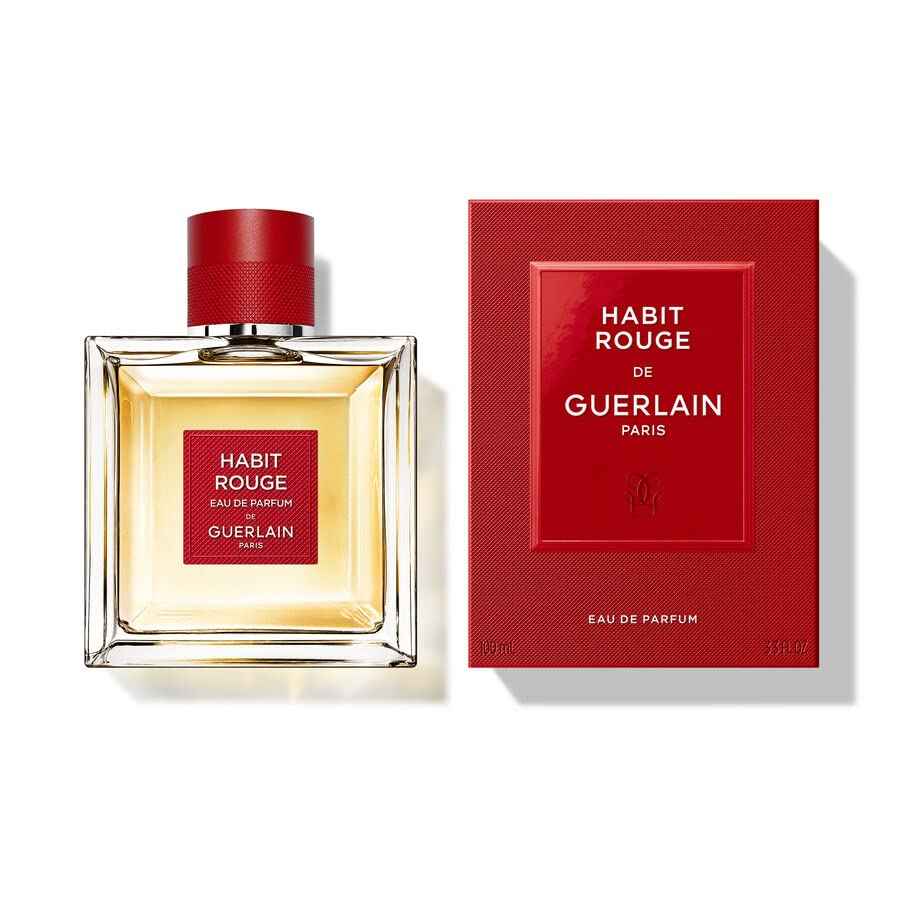 Guerlain Habit Rouge For Men Eau De Parfum Spray, 3.4 Ounce