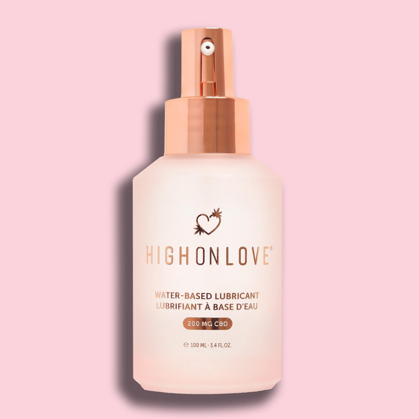 HIGHONLOVE Water Based Moisturizer - Feminine Care Personal Moisturizer for Women - An All Natural, Water Based, Gentle Formula for Dryness Relief - Vegan & Cruelty Free by High On Love (100 ml)
