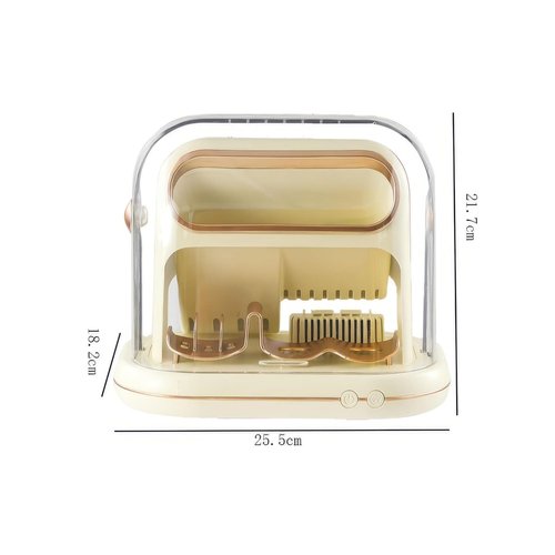 MISSERA 2024 New Technology Electric Makeup Brush Cleaner and Dryer Fast Automatic Drying With Constant Temperature For Gentle Care Without Damaging Bristles. Complete Makeup Brush Cleaning Set