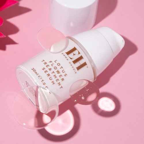 Emma Hardie Lotus Flower Blemish Treatment Serum, Acne Serum with Hyaluronic Acid and Niacinamide, Facial Serum for Oily Skin Control
