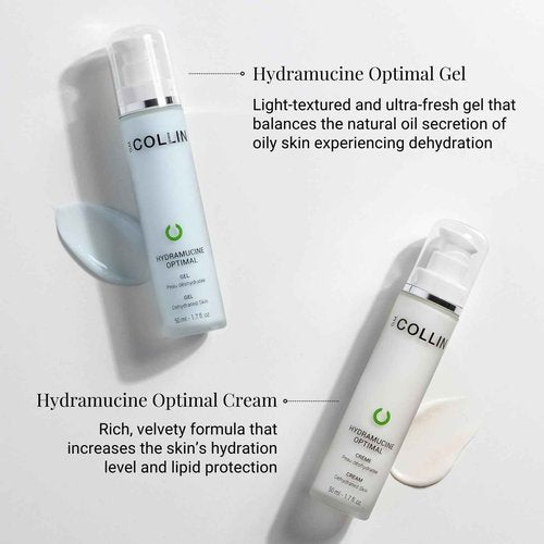 G.M. COLLIN Hydramucine Optimal Cream | Daily Face Moisturizer for Normal to Dry Skin | Firming Facial Lotion