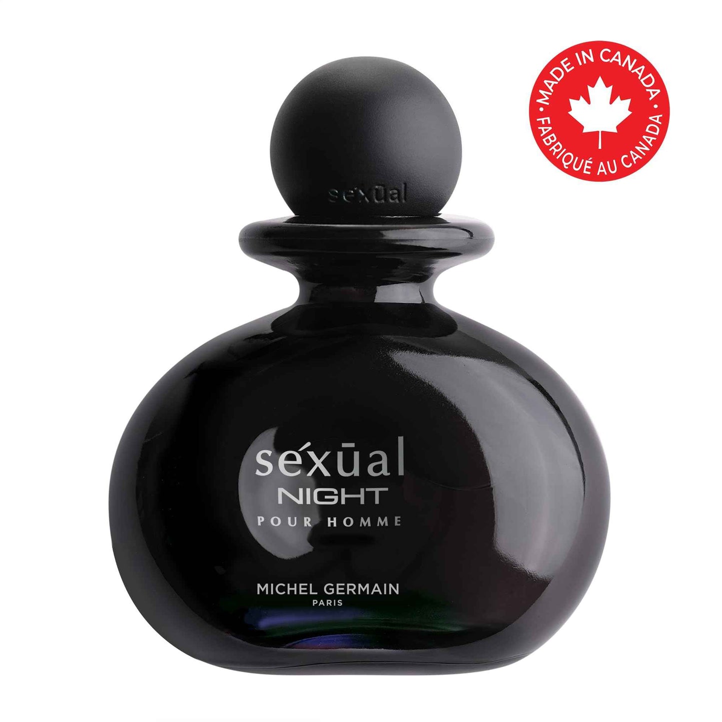 Michel Germain Sexual Noir Pour Homme Eau de Toilette Spray, Top Notes of Italian Bergamot, Crisp Grapefruit, Cardamom, Mysterious Dark Natural Oils, 2.5 Fl Oz