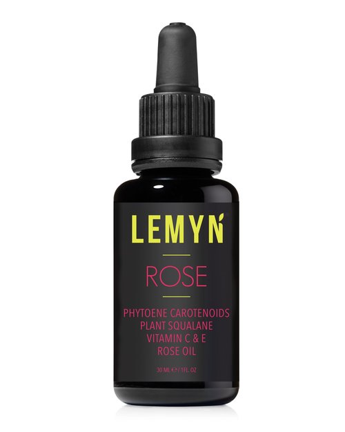 Lemyn Organics Squalane + Vitamin C Rose Oil | Enhanced with Carotenoids and Vitamin E | Freshly Made Face Oil | Hydrate & Firm | Small-Batch Artisan Skincare 30ml