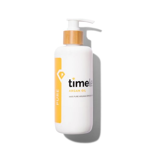 Timeless Skin Care Argan Oil - 100% Pure Argan Oil for Face & Hair Care - For Dry Skin - Fragrance-Free - Use with Moisturizer or Hair Products - 8 oz