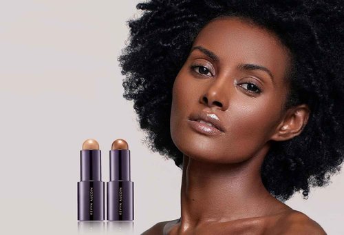 Kevyn Aucoin The Contrast Stick, Shape color (light neutral taupe, cooler undertone): A contour makeup crayon for adding angles, depth, structure and definition. All-day pigments. Made in Italy.